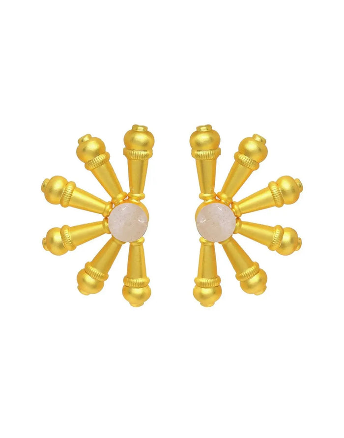 Sol Earrings (Rose)- Handcrafted Jewellery from Dori