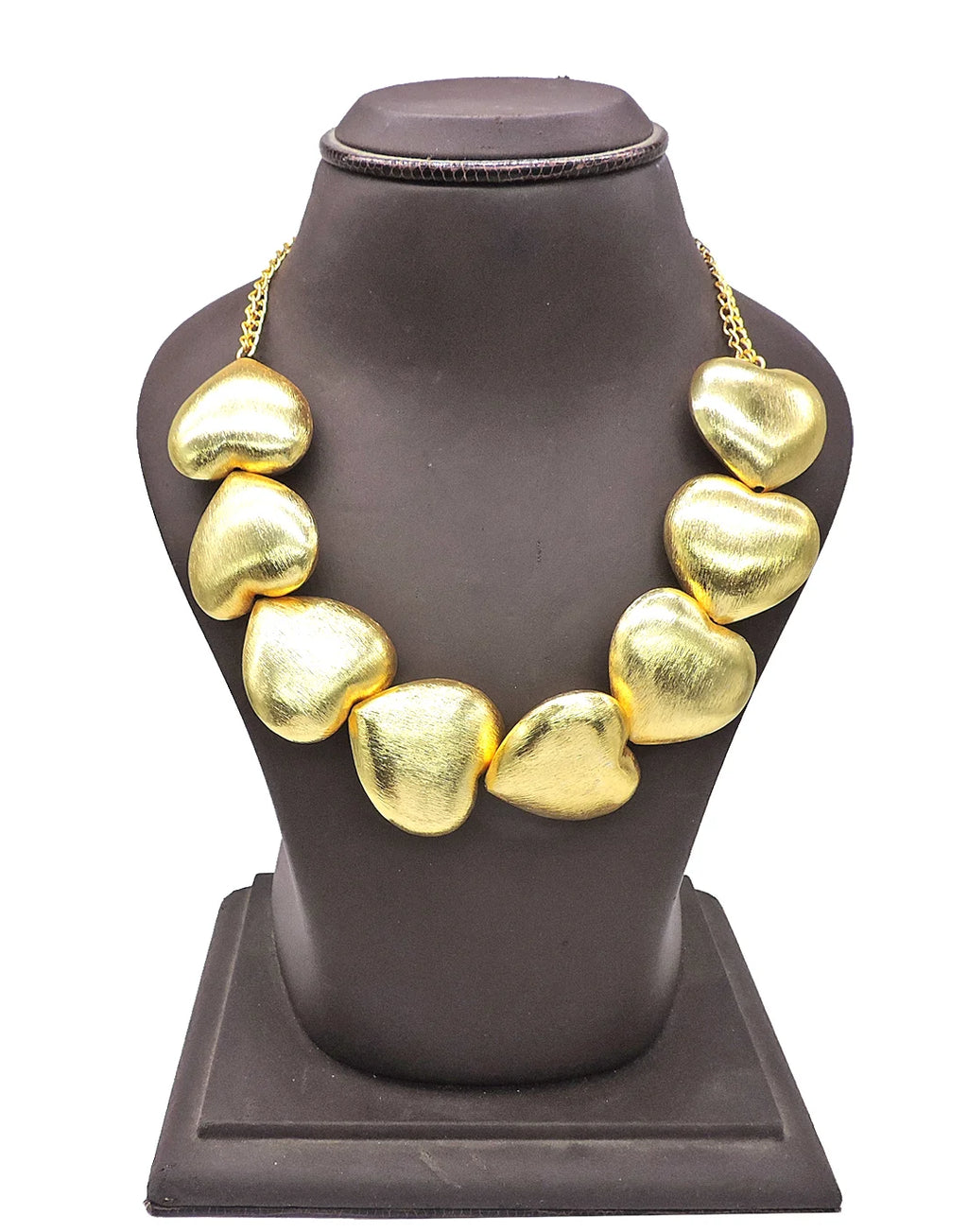 Heart Gold Necklace- Handcrafted Jewellery from Dori