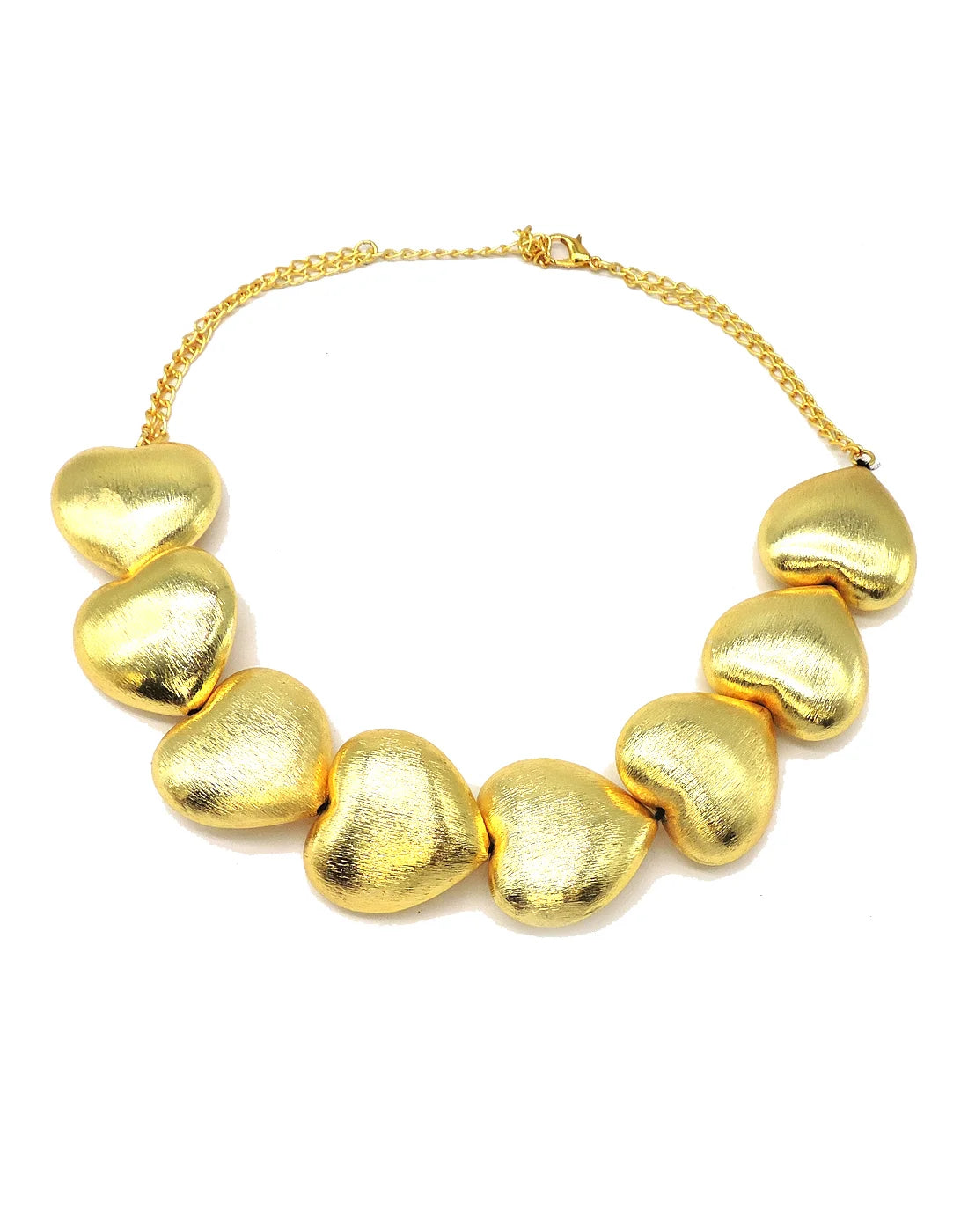 Heart Gold Necklace- Handcrafted Jewellery from Dori