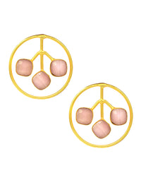 Trio Hoops - Statement Earrings - Gold-Plated & Hypoallergenic - Made in India - Dubai Jewellery - Dori