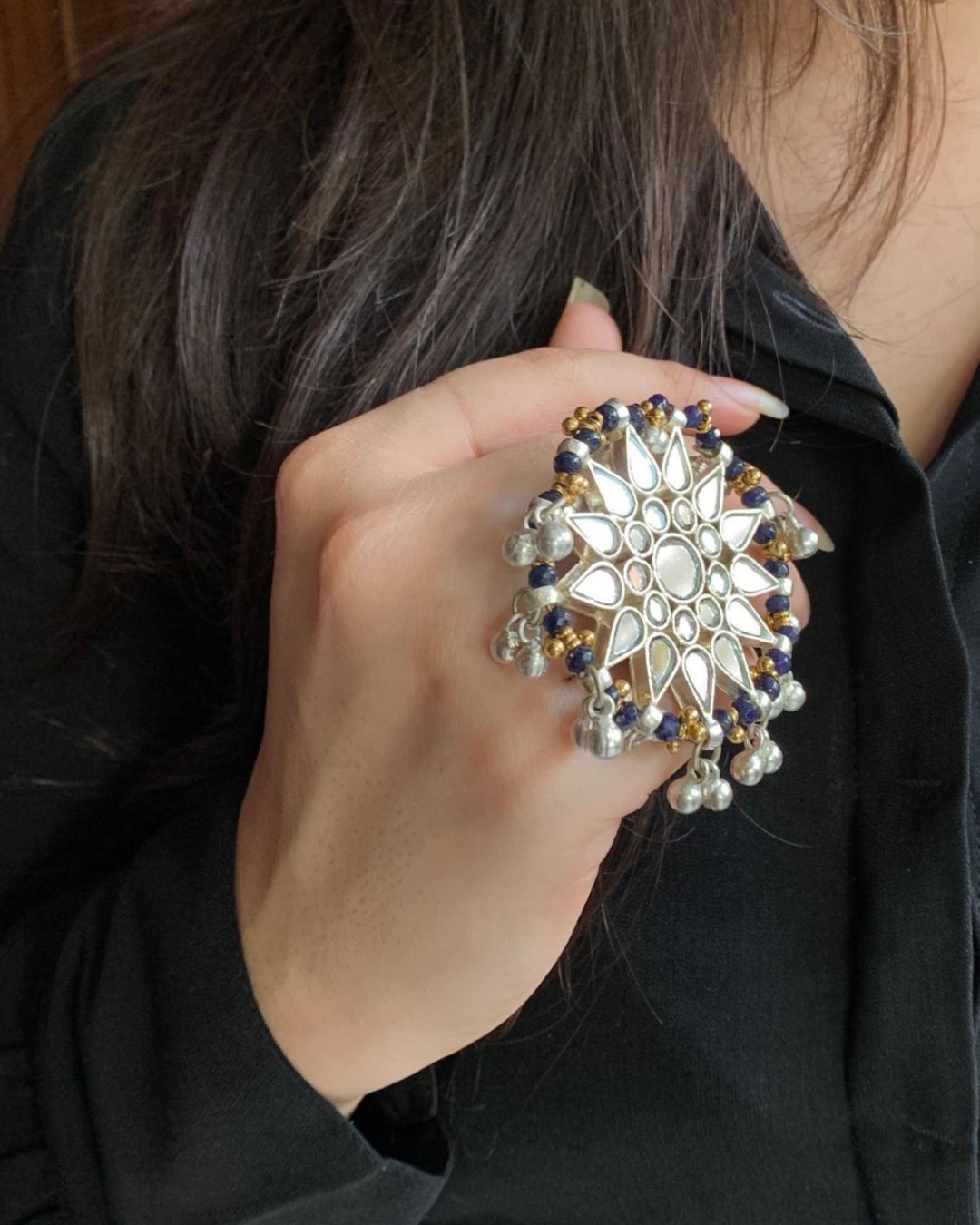 Despina Aarsi Ring - Rings - Handcrafted Jewellery - Made in India - Dubai Jewellery, Fashion & Lifestyle - Dori