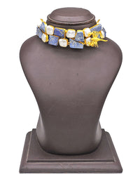 Scorpion Haati Necklace - Statement Necklaces - Gold-Plated & Hypoallergenic Jewellery - Made in India - Dubai Jewellery - Dori