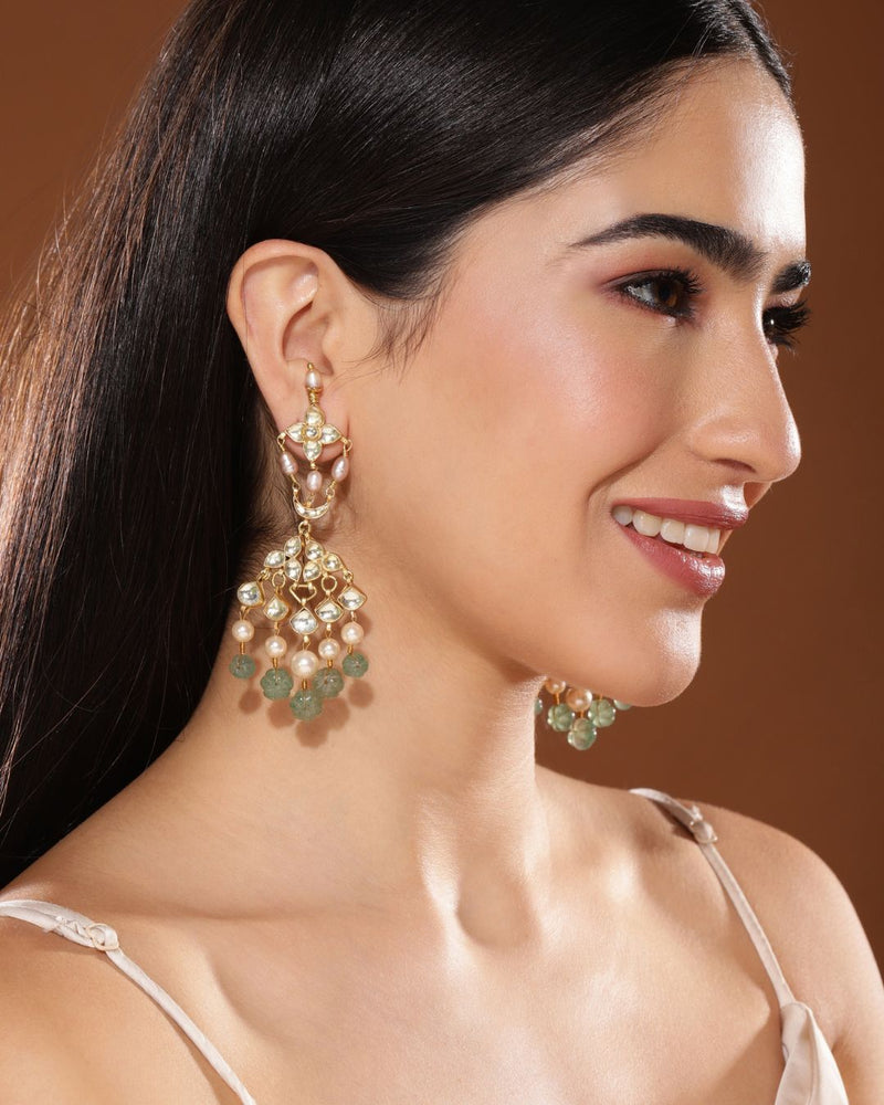 Astraea Mini Honeysuckle Earrings Handcrafted Jewellery - Made in India - Dubai Jewellery, Fashion & Lifestyle - Dori