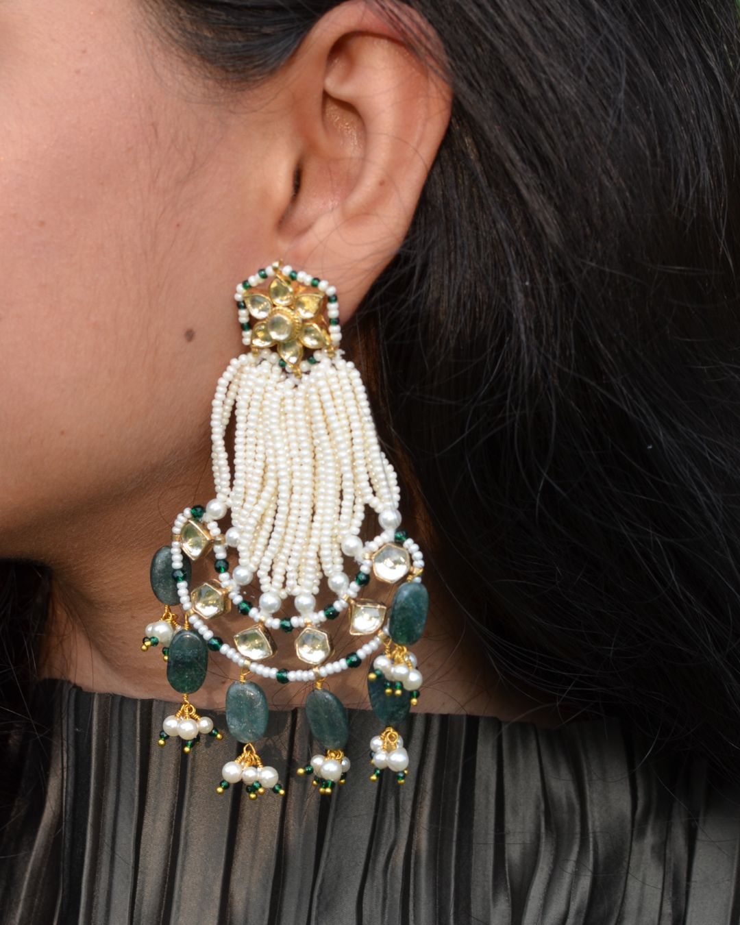 Apate Cheed Passa Earrings- Handcrafted Jewellery from Heer