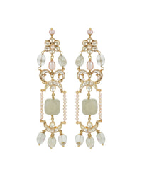 Hecate Ardh Chaandi Earrings Handcrafted Jewellery - Made in India - Dubai Jewellery, Fashion & Lifestyle - Dori