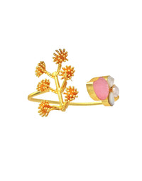 Freesia Cuff- Handcrafted Jewellery from Dori