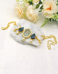 Heritage Haathi Necklace - Statement Necklaces - Gold-Plated & Hypoallergenic Jewellery - Made in India - Dubai Jewellery - Dori