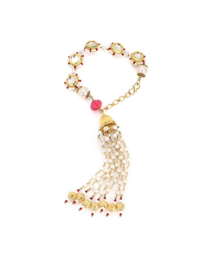 Mania Kubera Bracelet Red - Handcrafted Jewellery - Made in India - Dubai Jewellery, Fashion & Lifestyle - Dori