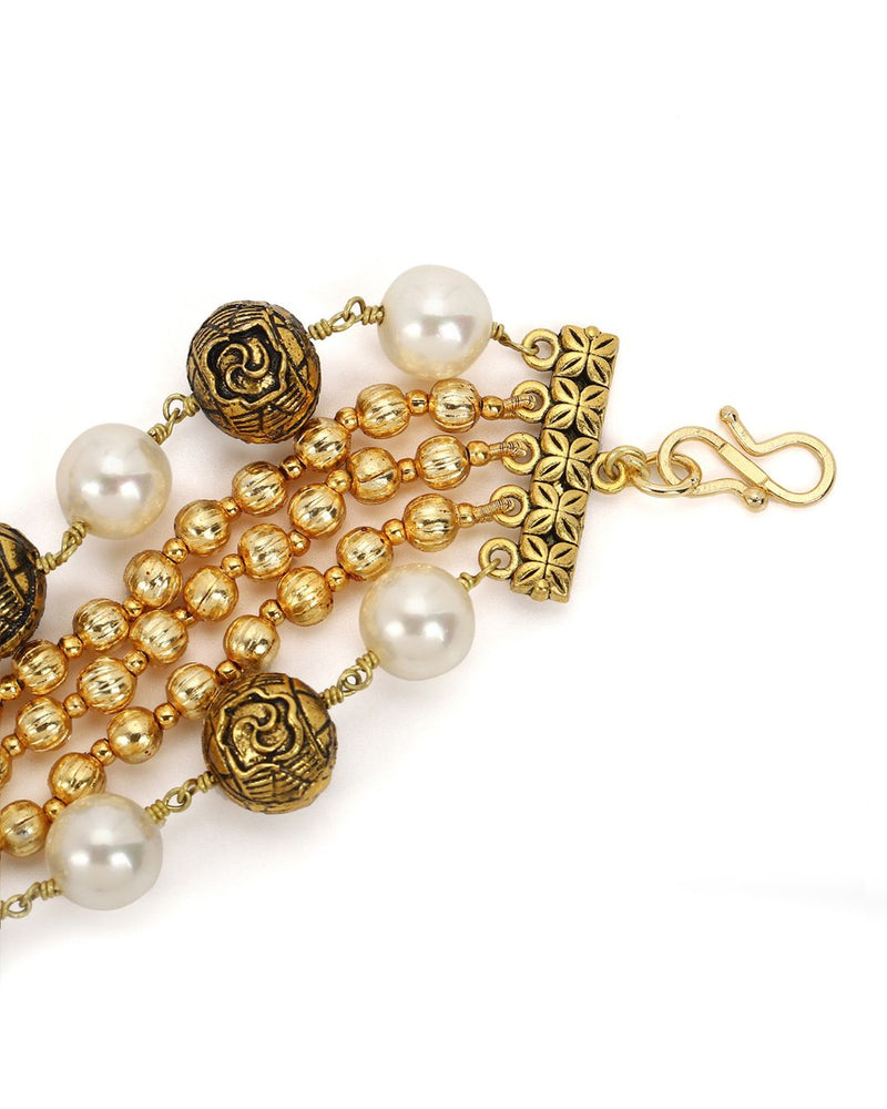 Helena Ornate Bracelet - Bracelets & Cuffs - Handcrafted Jewellery - Made in India - Dubai Jewellery, Fashion & Lifestyle - Dori
