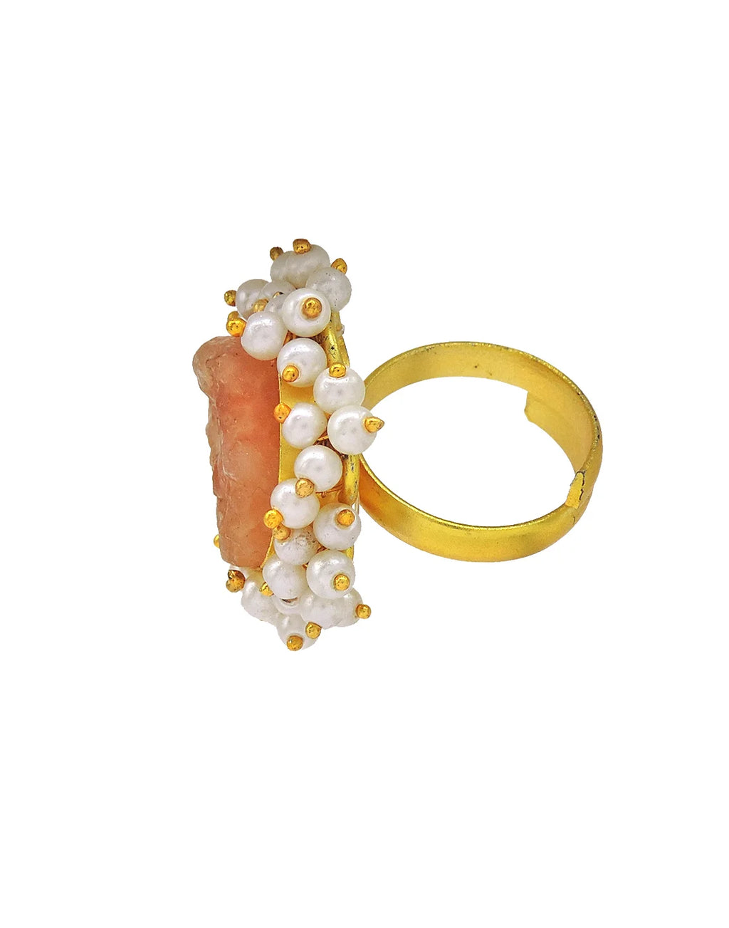Jasper Bloom Ring- Handcrafted Jewellery from Dori