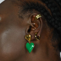 Wave Ear Cuff - Statement Earrings - Gold-Plated & Hypoallergenic Jewellery - Made in India - Dubai Jewellery - Dori