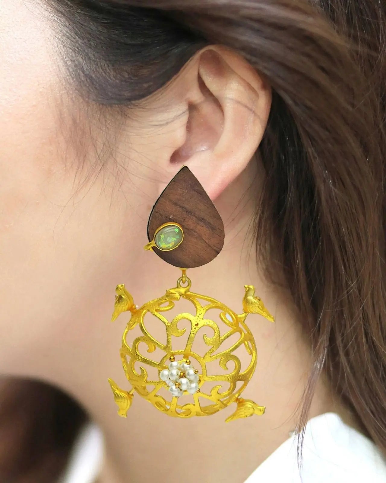 Araya Earrings- Handcrafted Jewellery from Dori