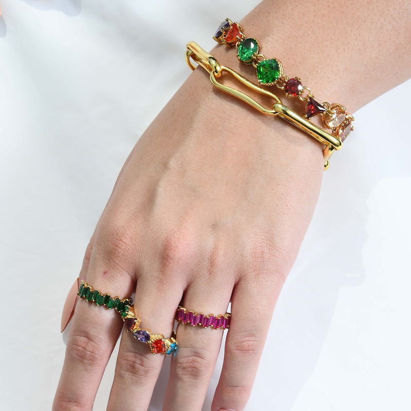 Vintage Inspired Ring - Statement Rings - Gold-Plated & Hypoallergenic Jewellery - Made in India - Dubai Jewellery - Dori