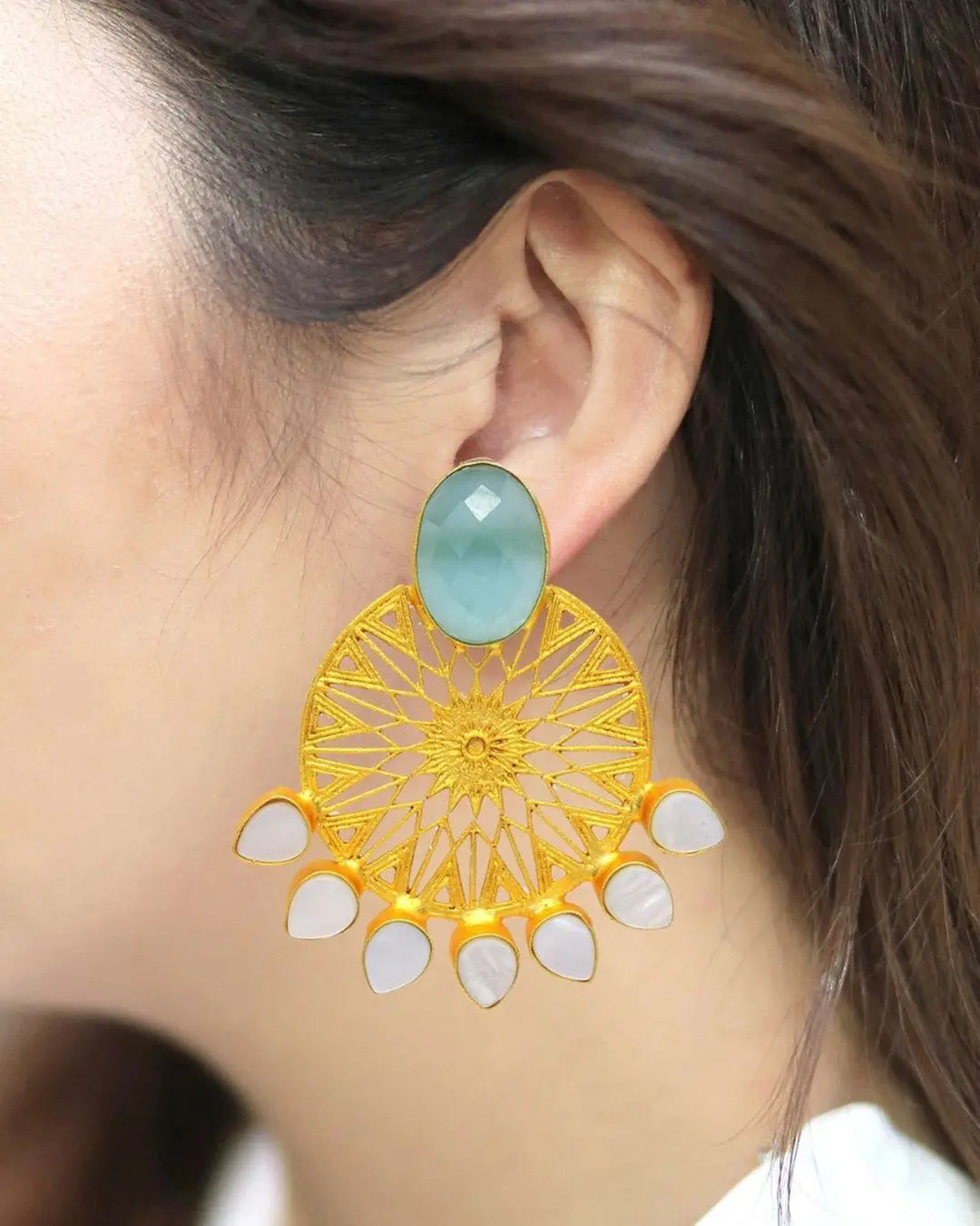 Arya Earrings- Handcrafted Jewellery from Dori