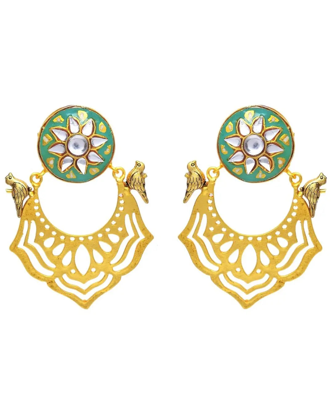 Avia Earrings (Forest)- Handcrafted Jewellery from Dori