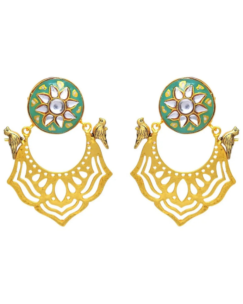 Avia Earrings (Forest)- Handcrafted Jewellery from Dori