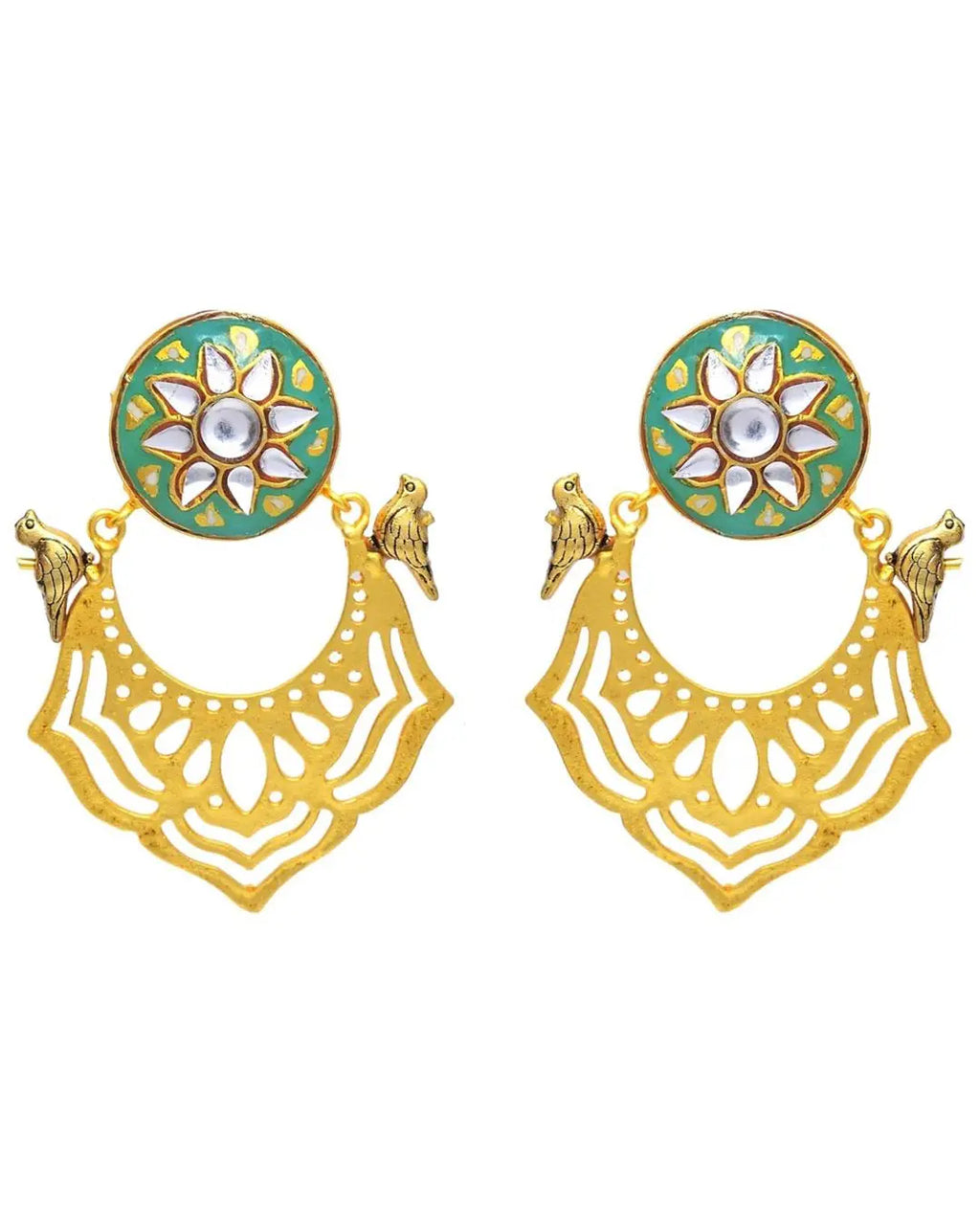 Avia Earrings (Forest)- Handcrafted Jewellery from Dori