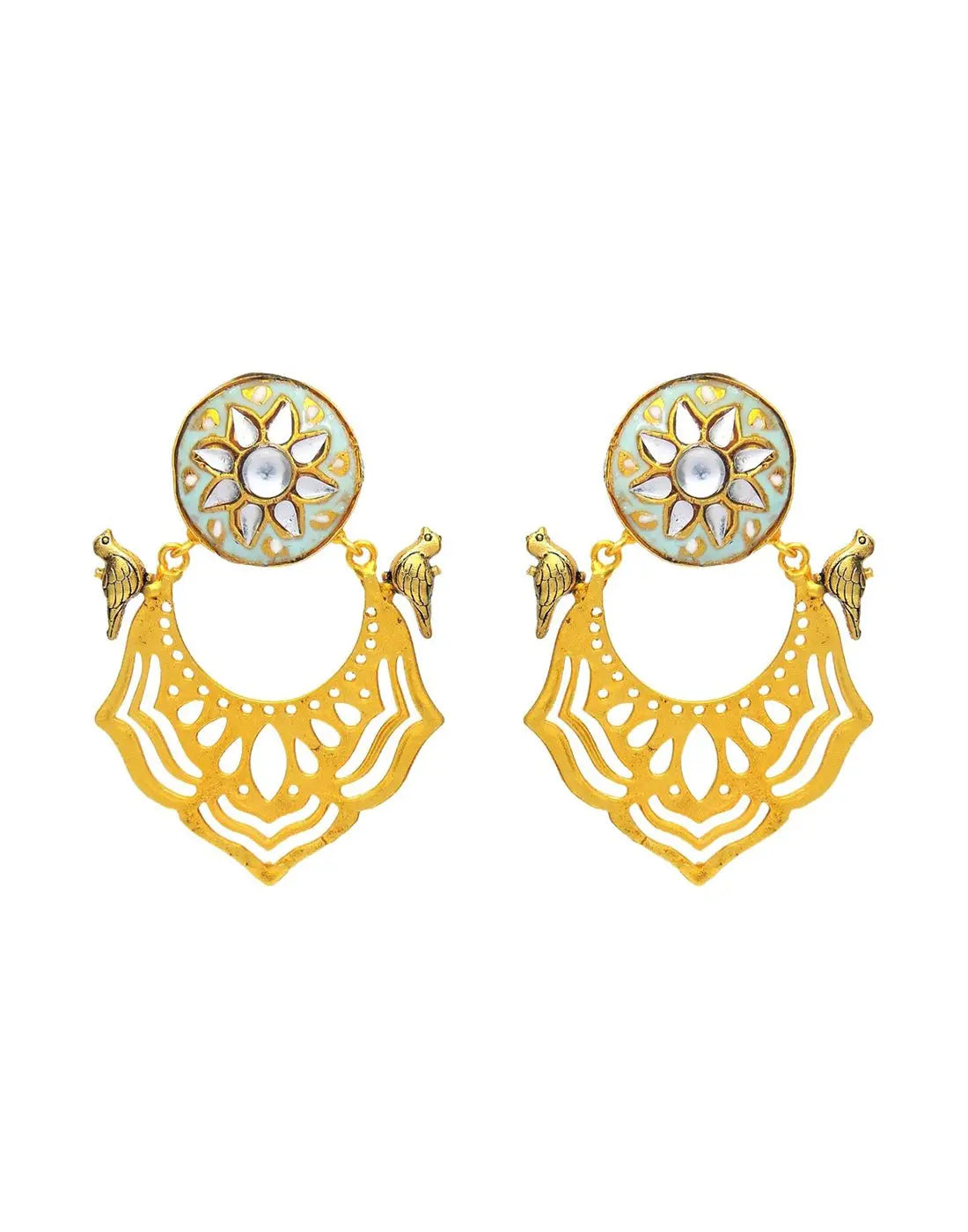 Avia Earrings (Sky)- Handcrafted Jewellery from Dori