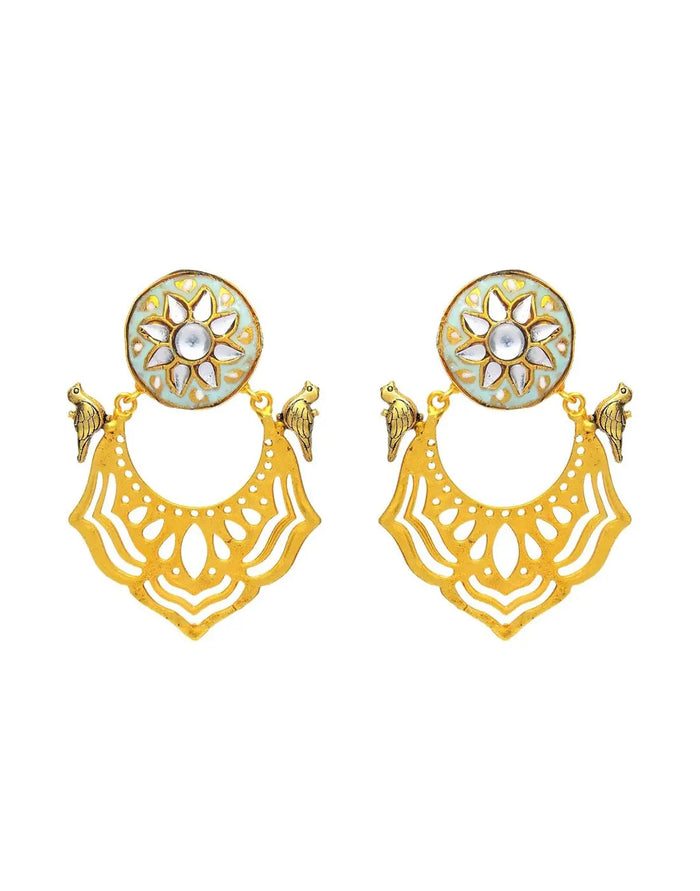 Avia Earrings (Sky)- Handcrafted Jewellery from Dori