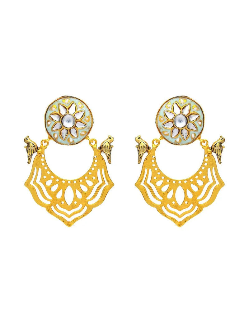 Avia Earrings (Sky)- Handcrafted Jewellery from Dori