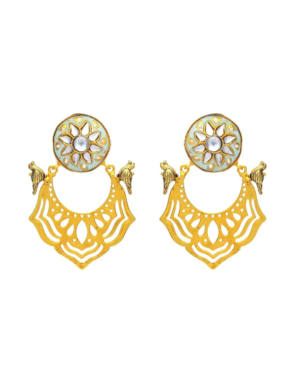 Avia Earrings (Sky)- Handcrafted Jewellery from Dori