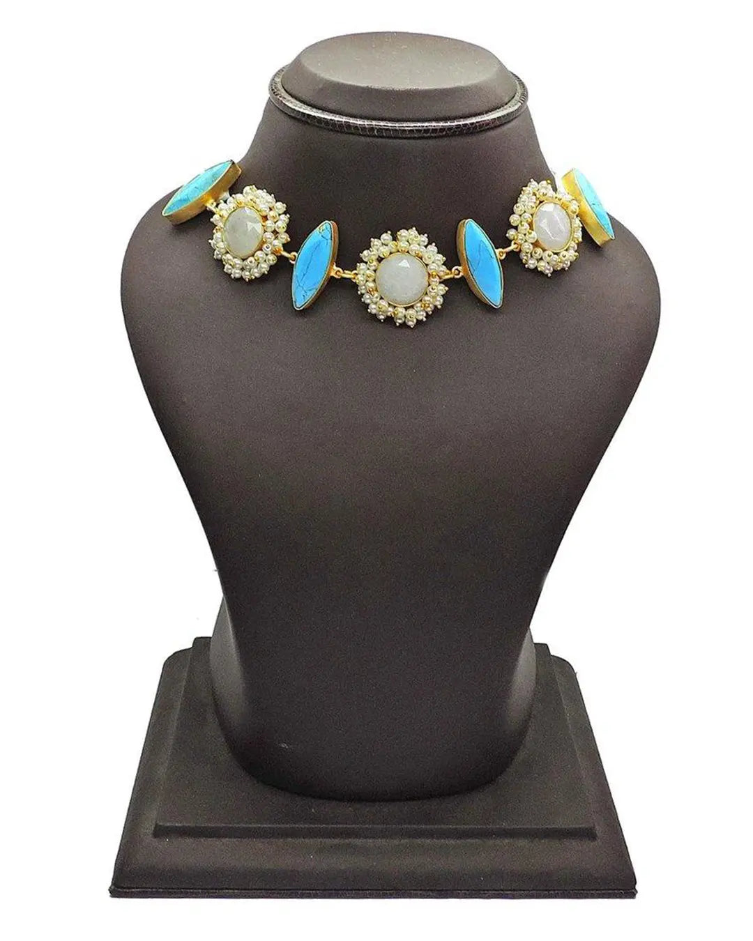 Azure Choker- Handcrafted Jewellery from Dori
