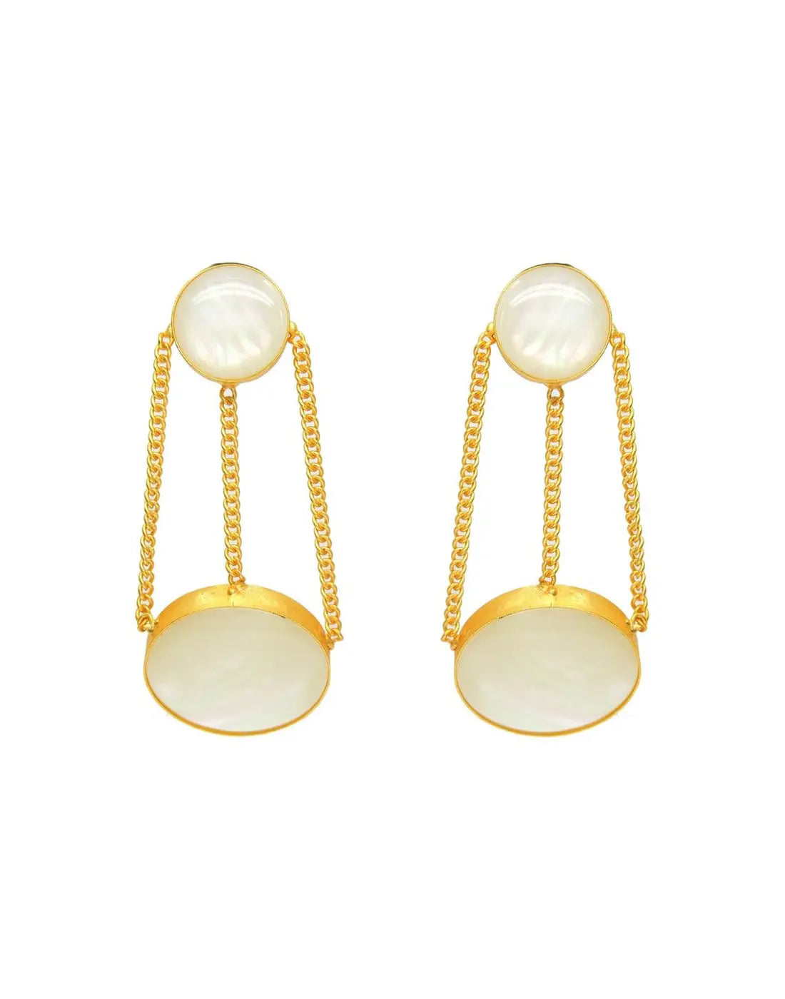 Blanc Danglers- Handcrafted Jewellery from Dori