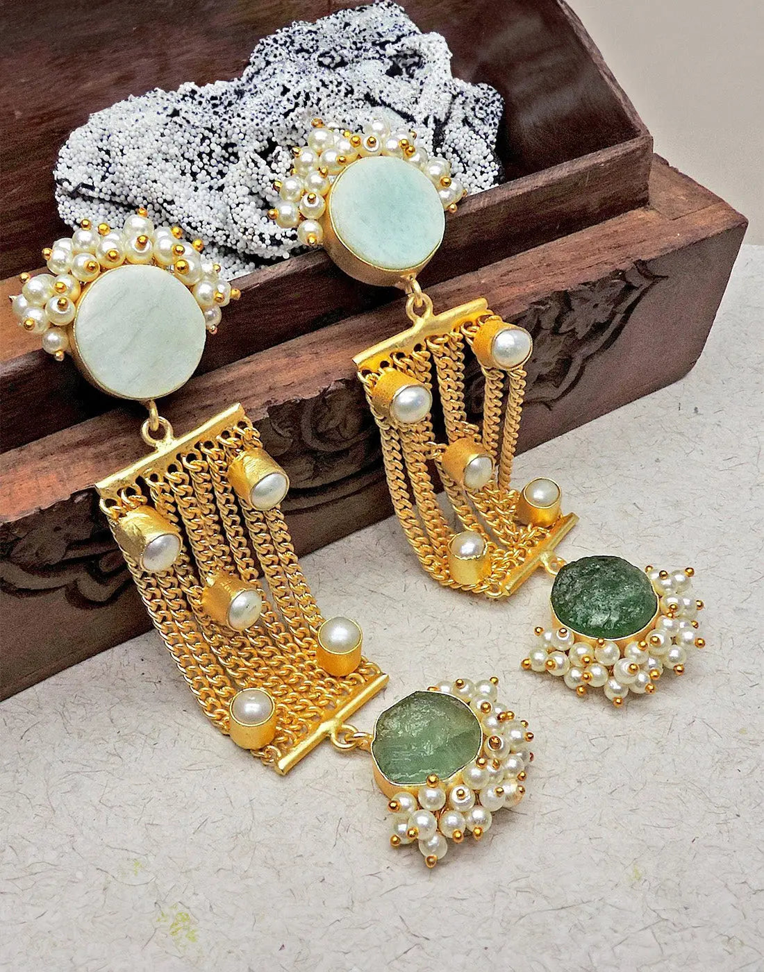 Carmela Earrings- Handcrafted Jewellery from Dori