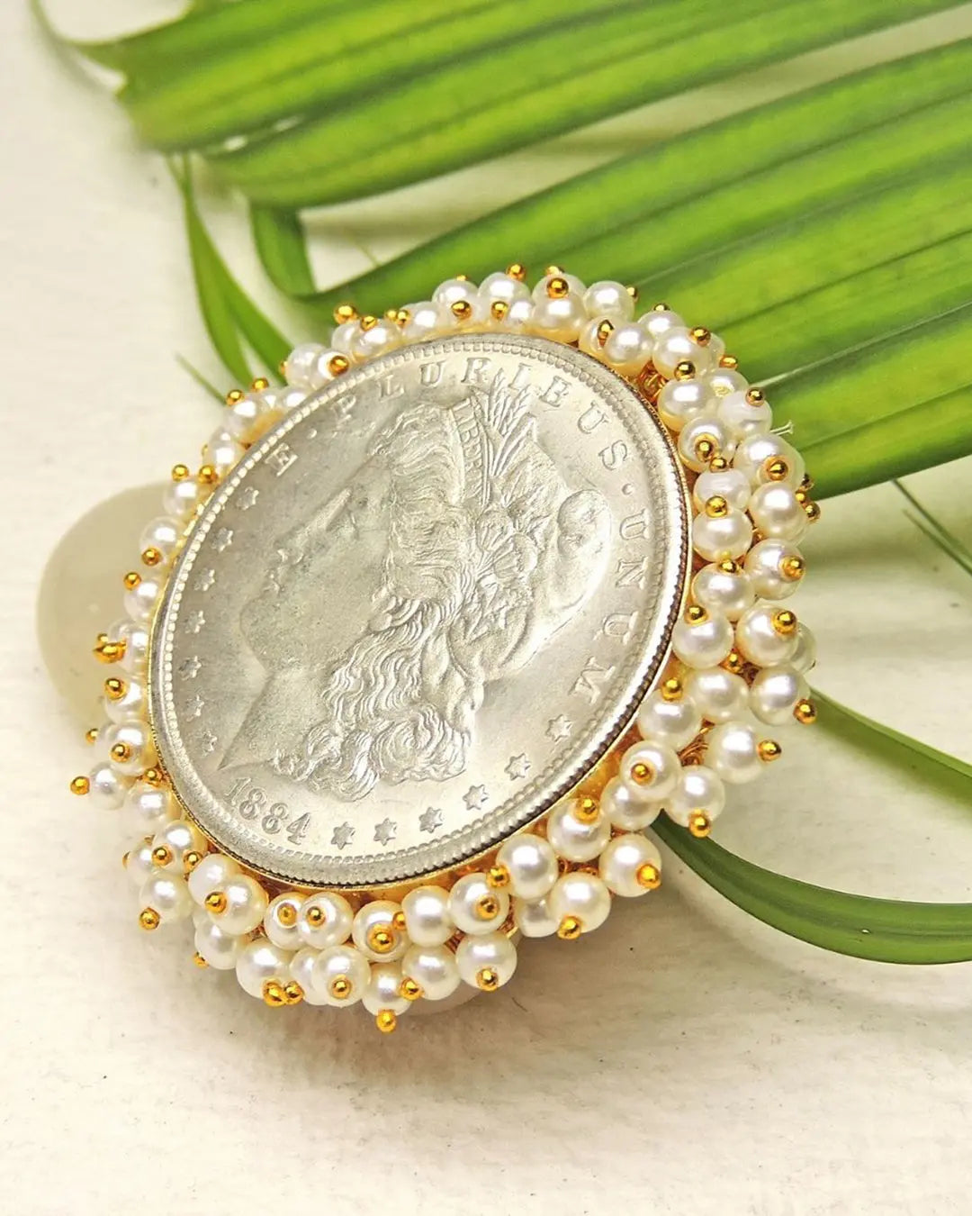 Classic Coin Ring- Handcrafted Jewellery from Dori