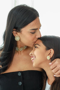 Classic Kundan Button Studsfrom Dori