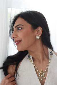 Classic Kundan Button Studsfrom Dori