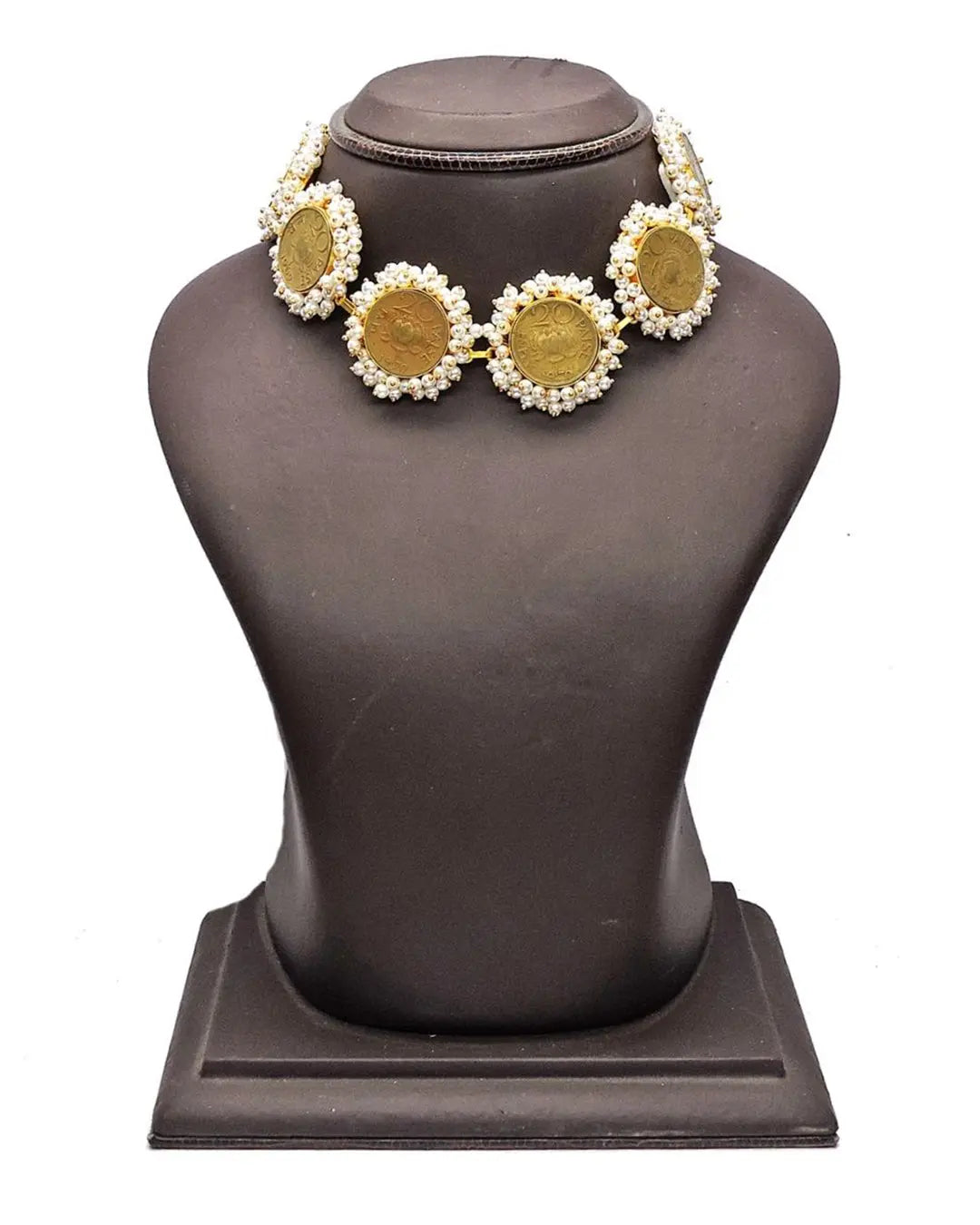 Coin Bloom Necklace- Handcrafted Jewellery from Dori