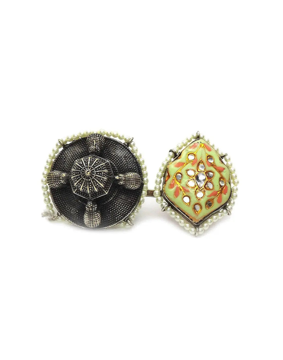 Emblem Tikdaa Ring- Handcrafted Jewellery from Dori