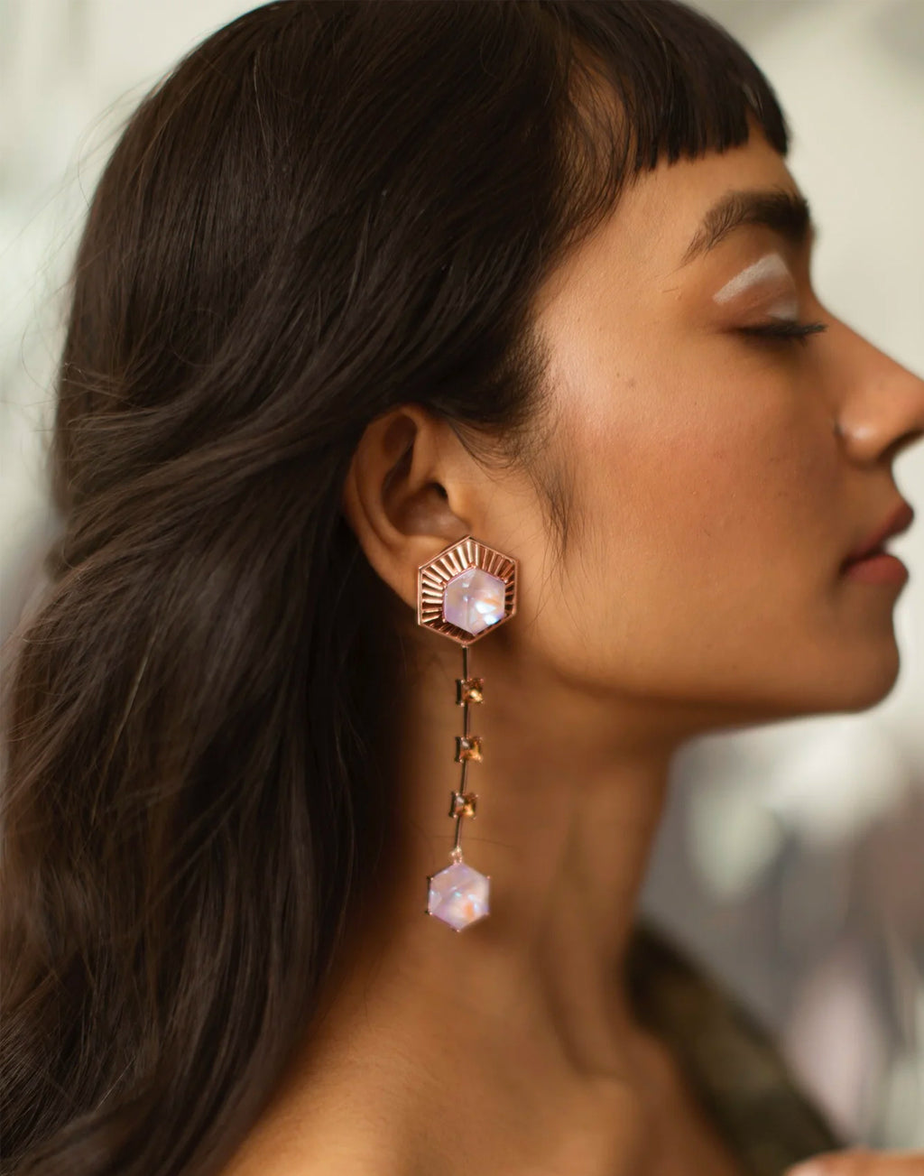 Flamingo Detachable Earrings | Mimosa & Pink