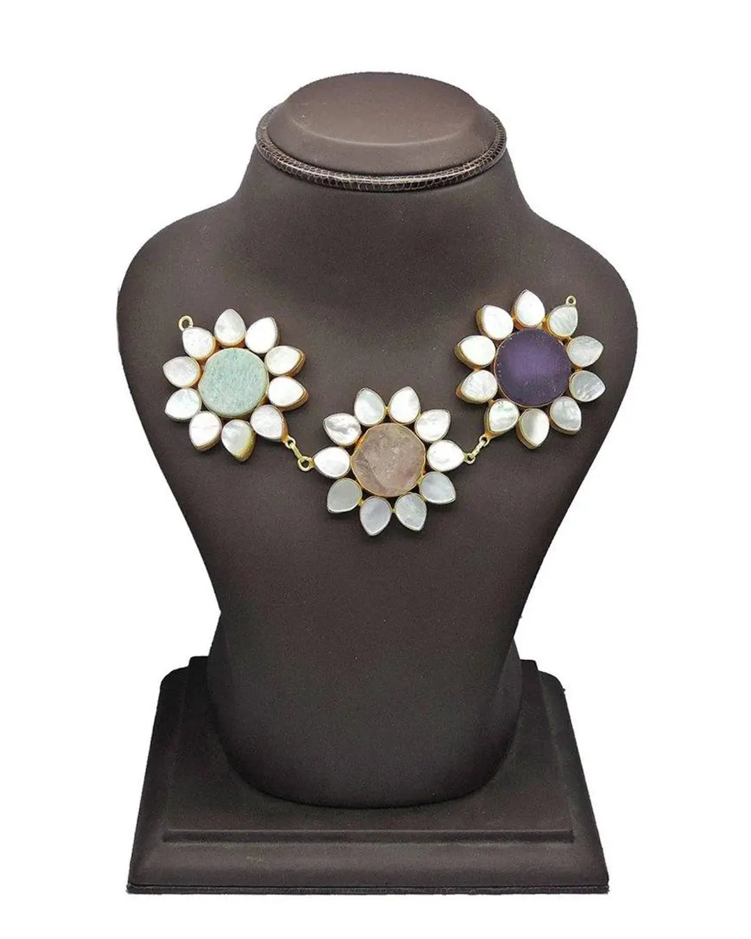 Flora Choker Necklace- Handcrafted Jewellery from Dori