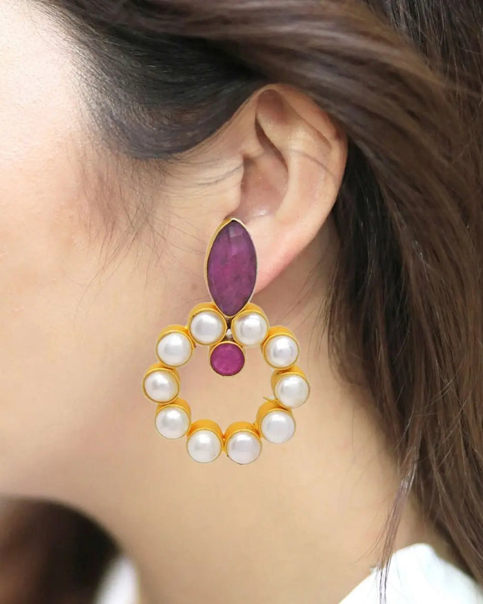 Florian Earrings- Handcrafted Jewellery from Dori