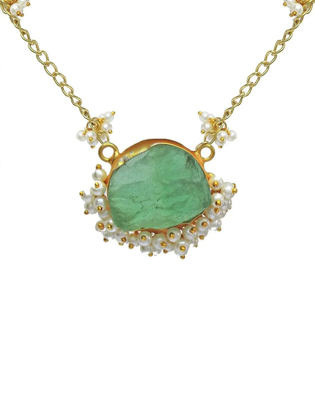 Fluorite Tiara Necklace- Handcrafted Jewellery from Dori