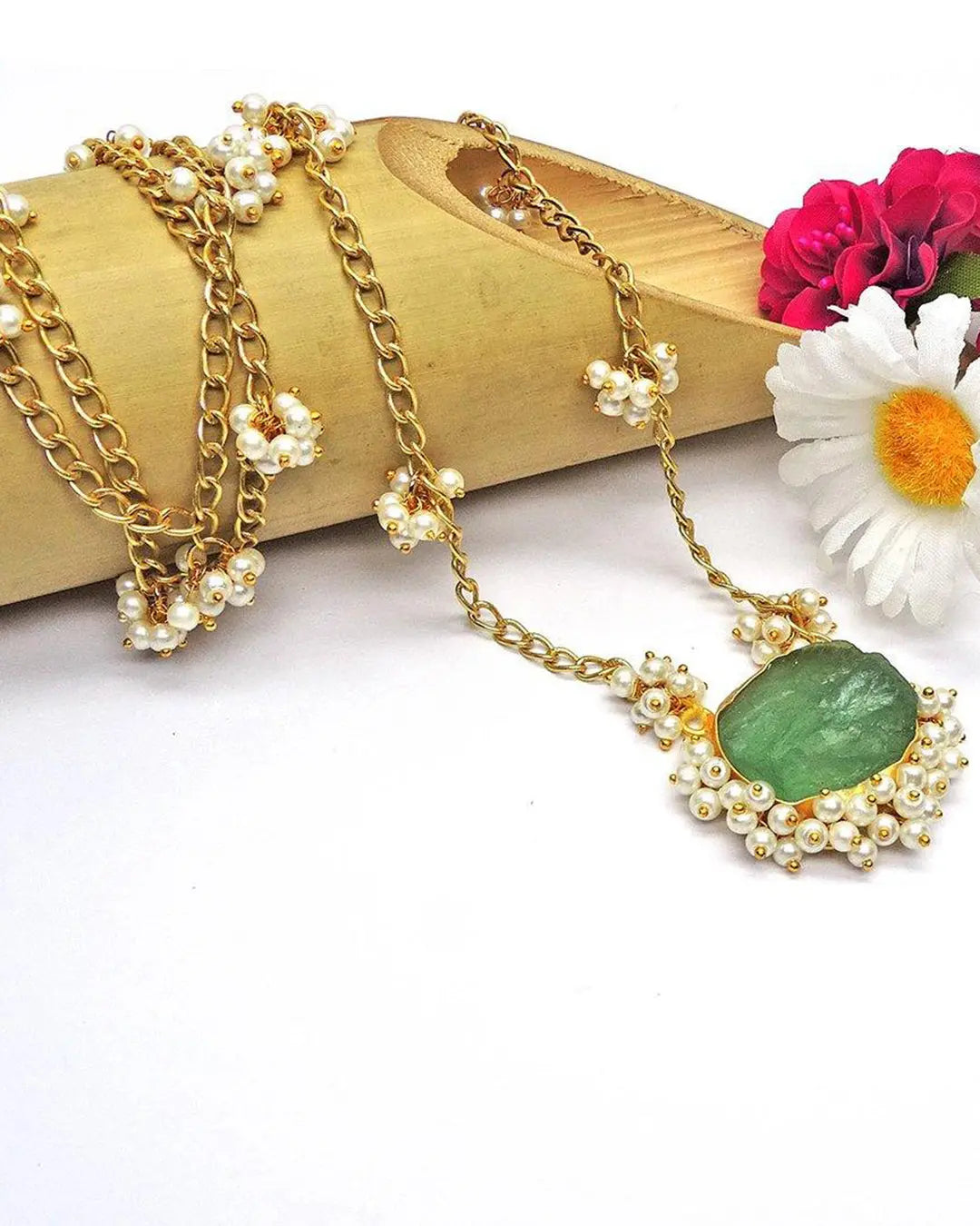 Fluorite Tiara Necklace- Handcrafted Jewellery from Dori