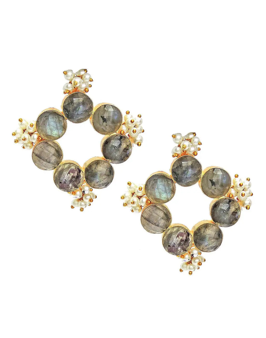 Freesia Earrings- Handcrafted Jewellery from Dori