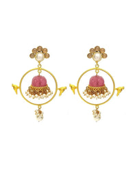 Gaelle Gold Earrings | Rose & Forest