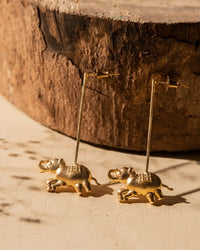 Gajendra (Elephant) Earrings