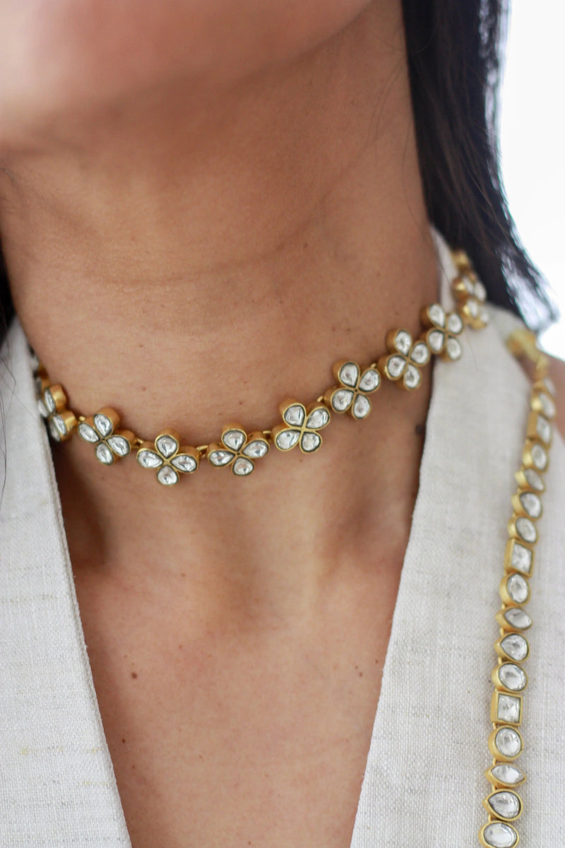 Gulmohar Kundan Chokerfrom Dori