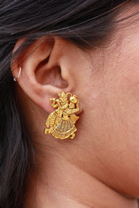 Nritya Figurative Statement Studs
