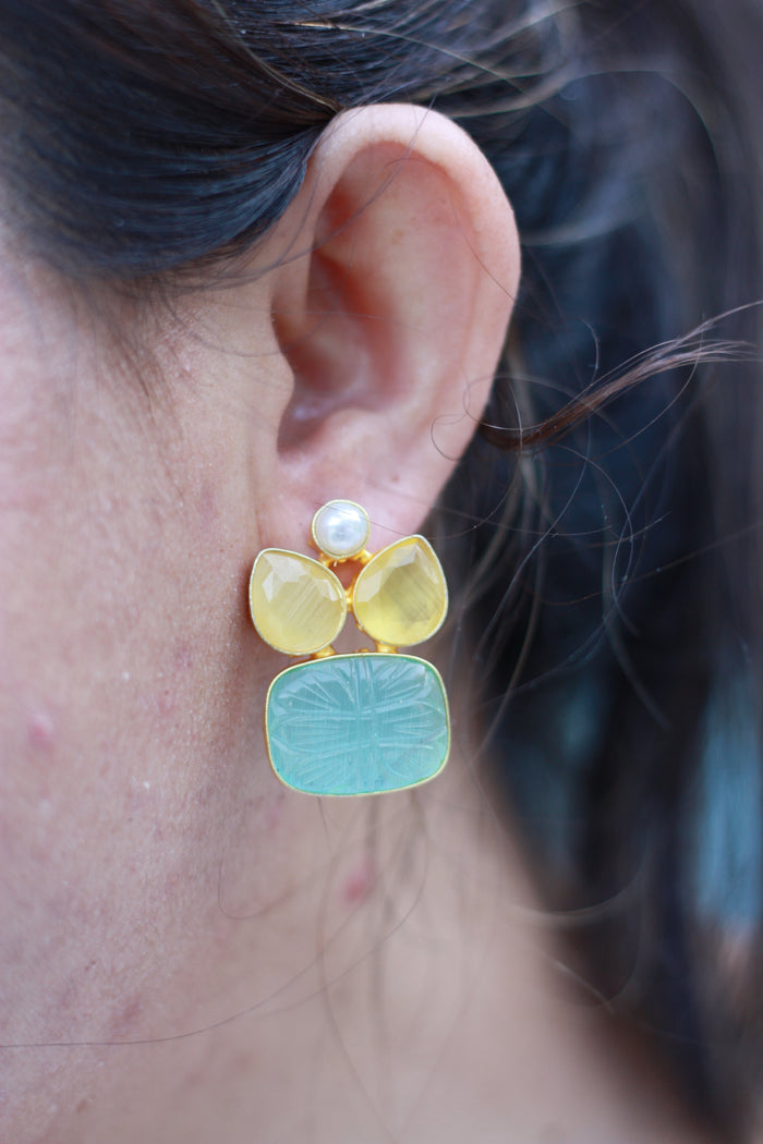 Mother of Pearl Bird Drop