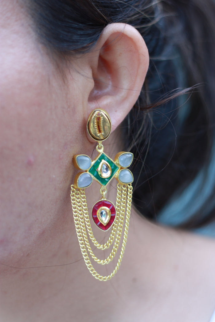 Minimalist Gold Bar Studs