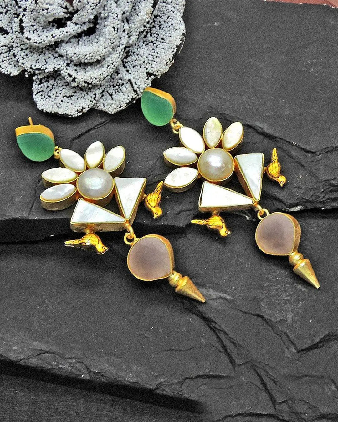 Idina Earrings- Handcrafted Jewellery from Dori