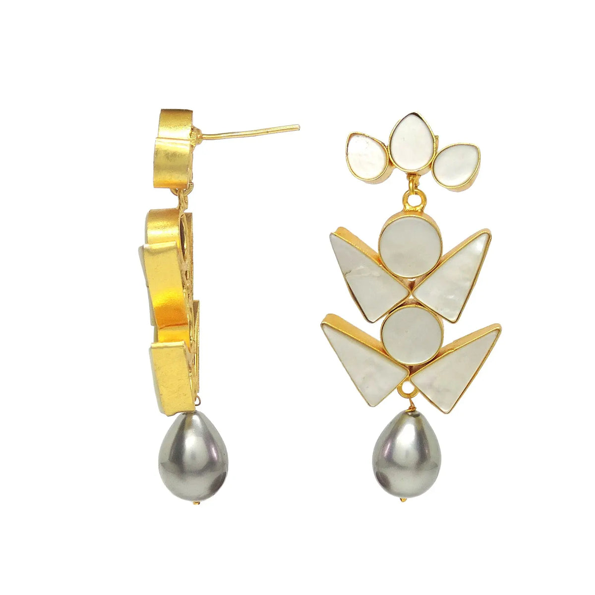 Idina Pearl Earrings