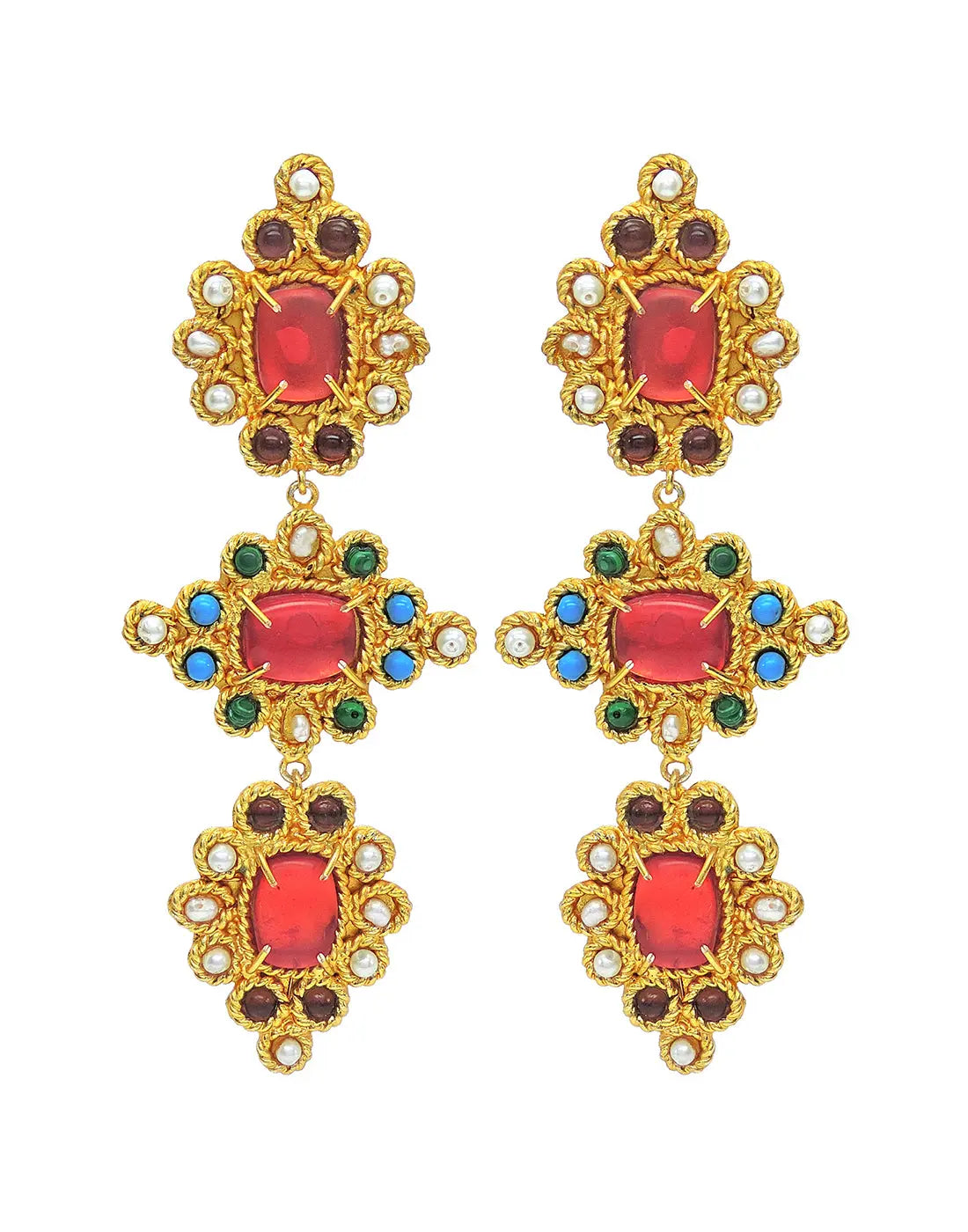 Inaya Danglers- Handcrafted Jewellery from Dori