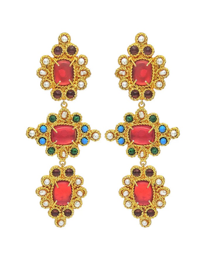 Inaya Danglers- Handcrafted Jewellery from Dori