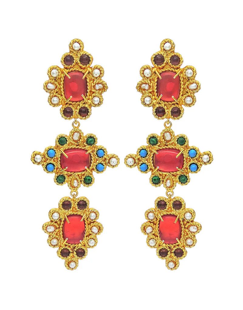 Inaya Danglers- Handcrafted Jewellery from Dori